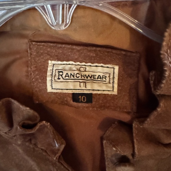 Vintage Women’s Suede Button Up Coat - Picture 3 of 7